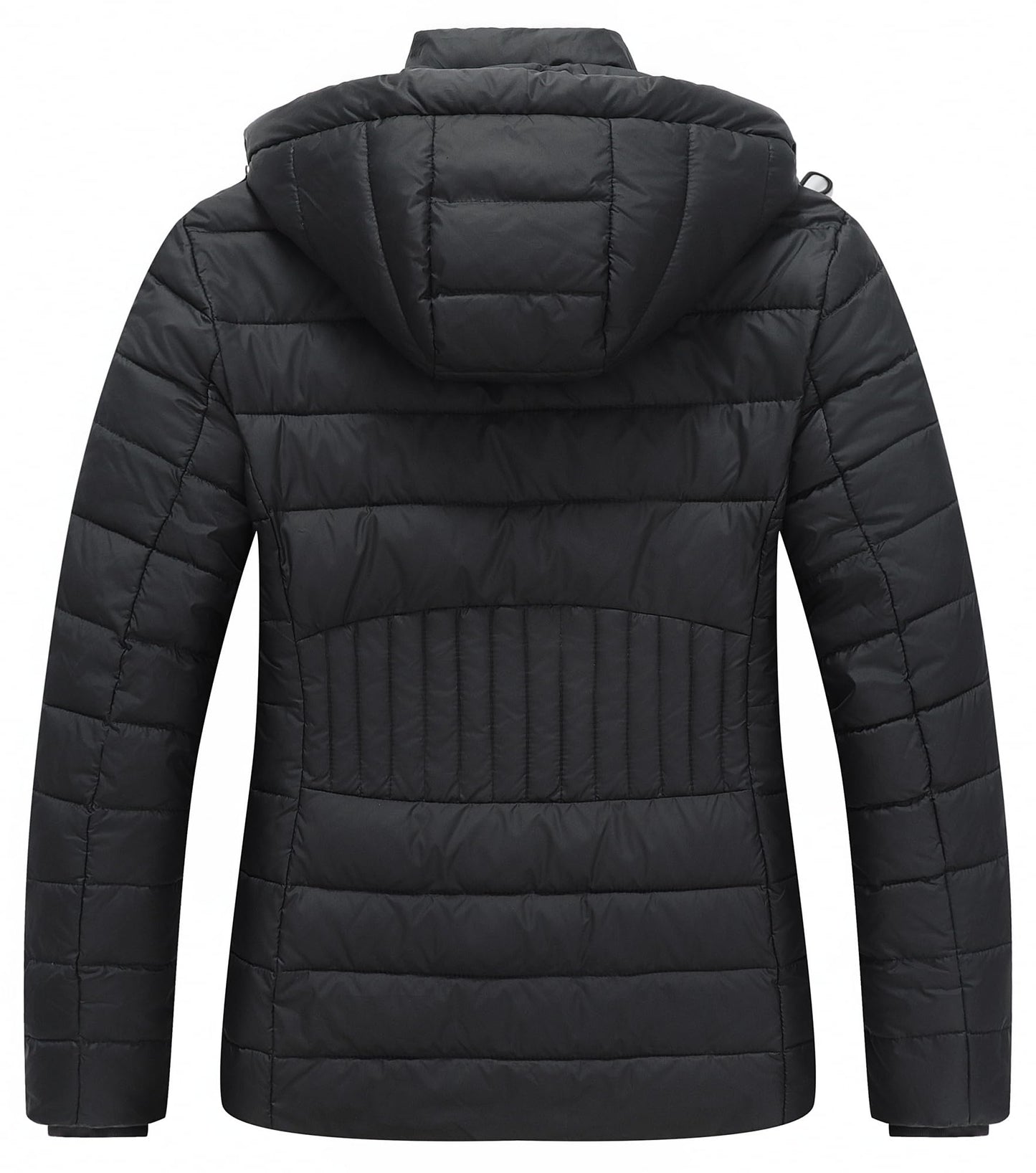 TDYPCI Women's Waterproof Puffer Jacket Quilted Warm Winter Coat Ultra Light Weight Short Down Jacket