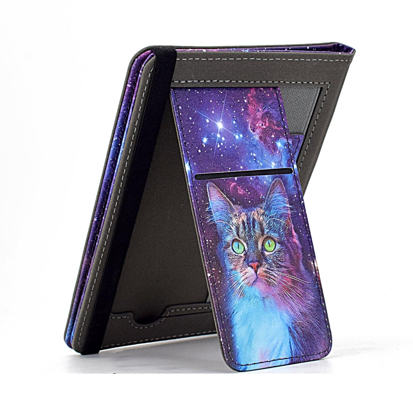 Kerom Universal 6 Inch Ereader Case, Universal Ereader Case 6 Inch, Pu Leather Stand Cover With Hand Strap For All 6 Kindle/