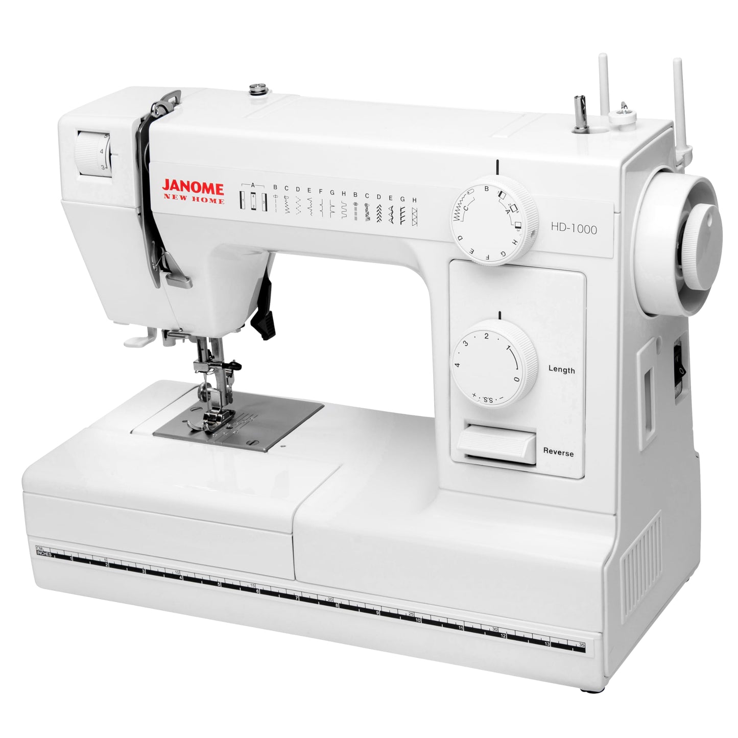 Janome HD1000 Heavy-Duty Sewing Machine with 14 Built-In Stitches
