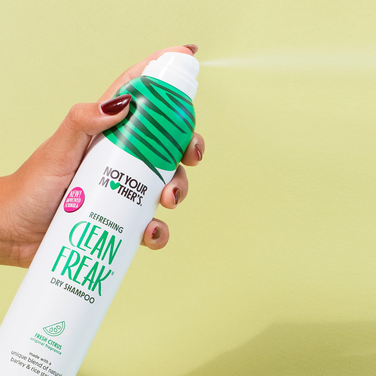 Not Your Mother's Clean Freak Refreshing Dry Shampoo (2-Pack) - 7 oz - Waterless Shampoo Instantly Absorbs Oil - Hair Essentials