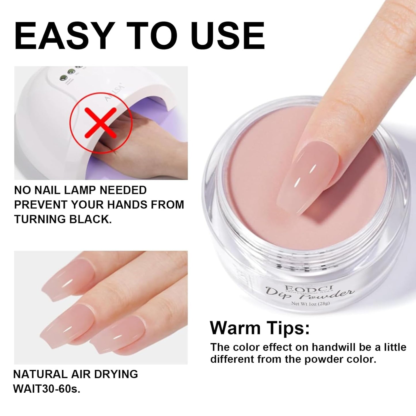 Glitter Dip Powder, Sprinkle On Glitter Collection Dipping Powder - Yellow Green -No Lamp required - Long Lasting Dip Nail Colors - Nail Color for Professionals And Home Use 1oz
