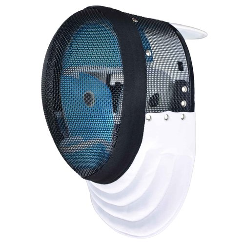 Epee Fencing Mask - 350N Mask with Removable Lining - CE Certified Epee Fencing Helmet (Removable Lining, Large)