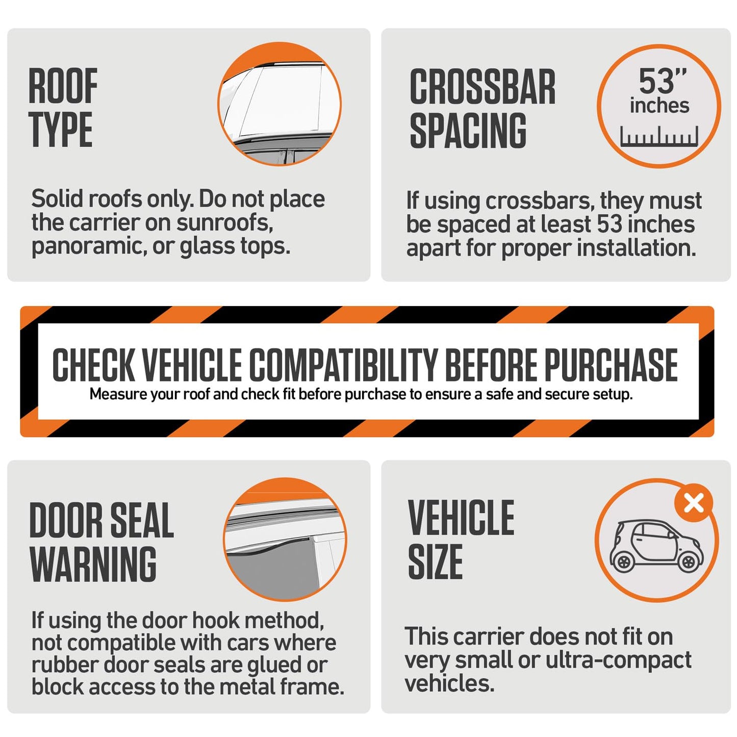 VENTURE 4TH Car Rooftop Cargo Carrier – 21 Cubic Feet Waterproof Roof Bag with 10 Heavy-Duty Compression & Tie-Down Straps, Anti-Slip Mat & Door Hooks – Fits Cars with or Without Roof Rack