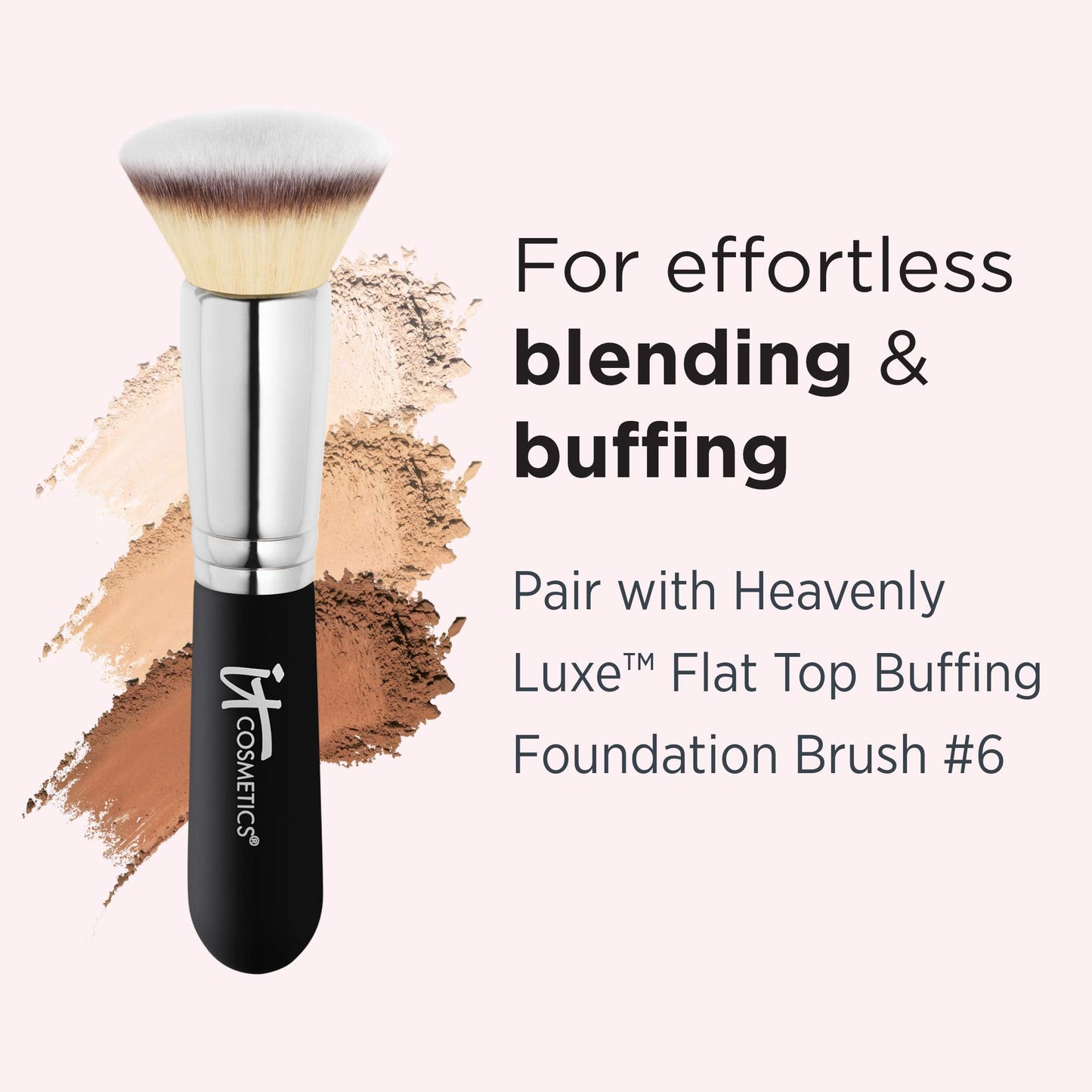 IT Cosmetics Celebration Foundation Illumination, Tan (W) - Full-Coverage, Anti-Aging Powder Foundation - Blurs Pores, Wrinkles