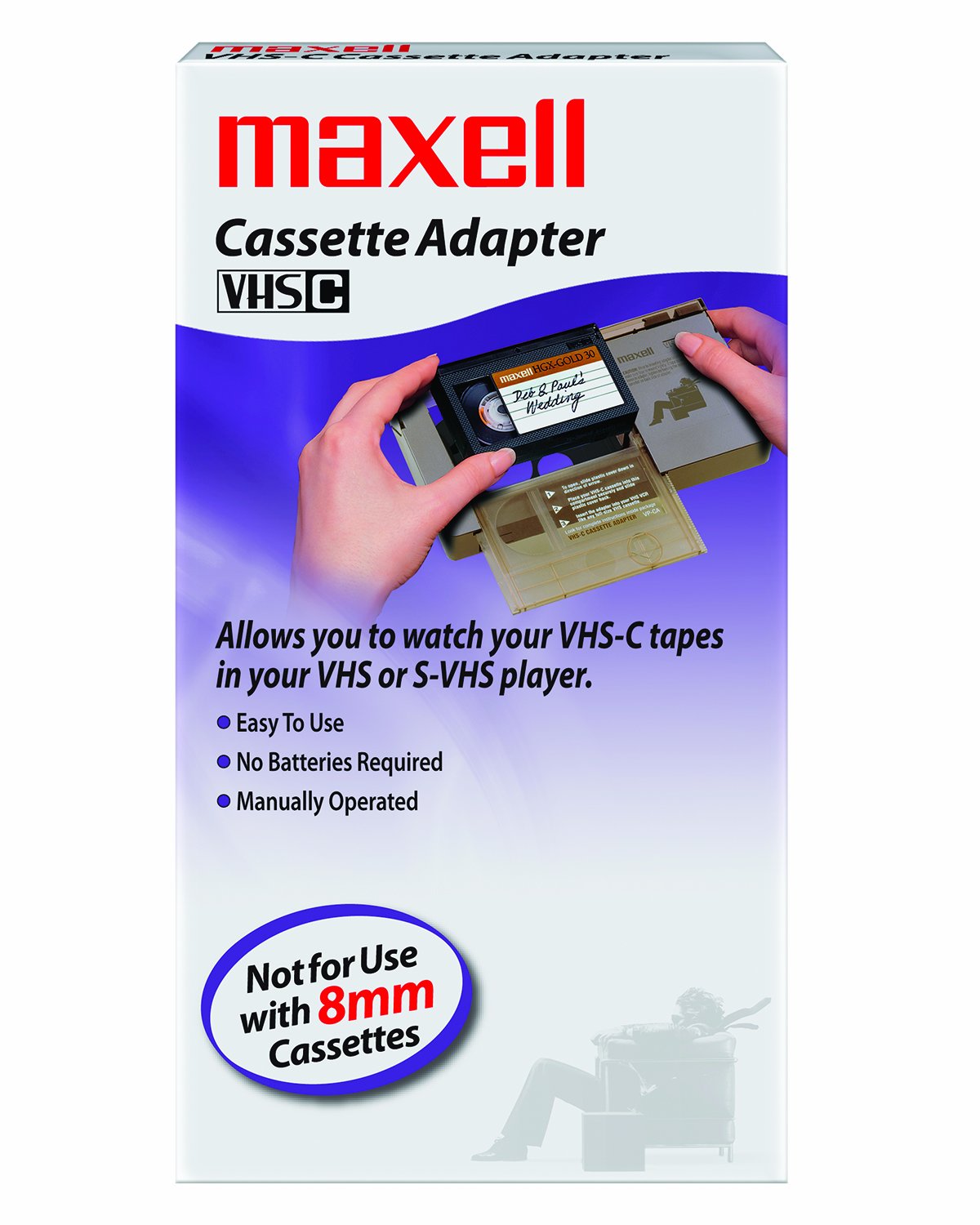 Maxell Cassette Vhs-C Adapter (290060)
