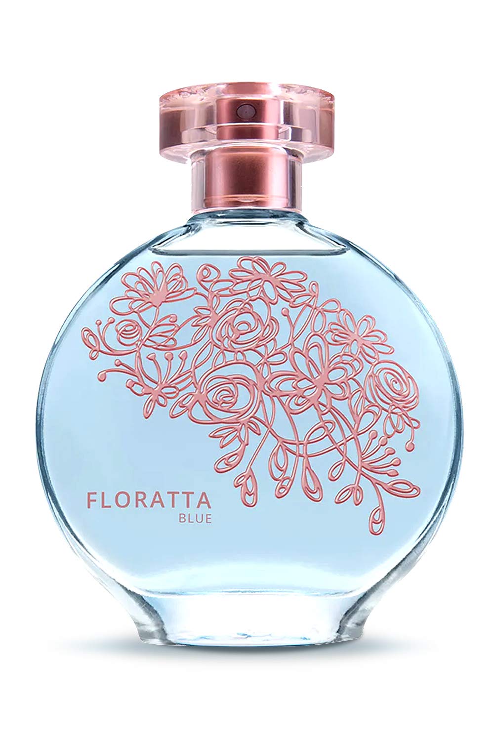 O Boticário Floratta Blue Eau de Toilette, Long-Lasting, Fresh Floral Fragrance Perfume for Women, 2.5 Ounce