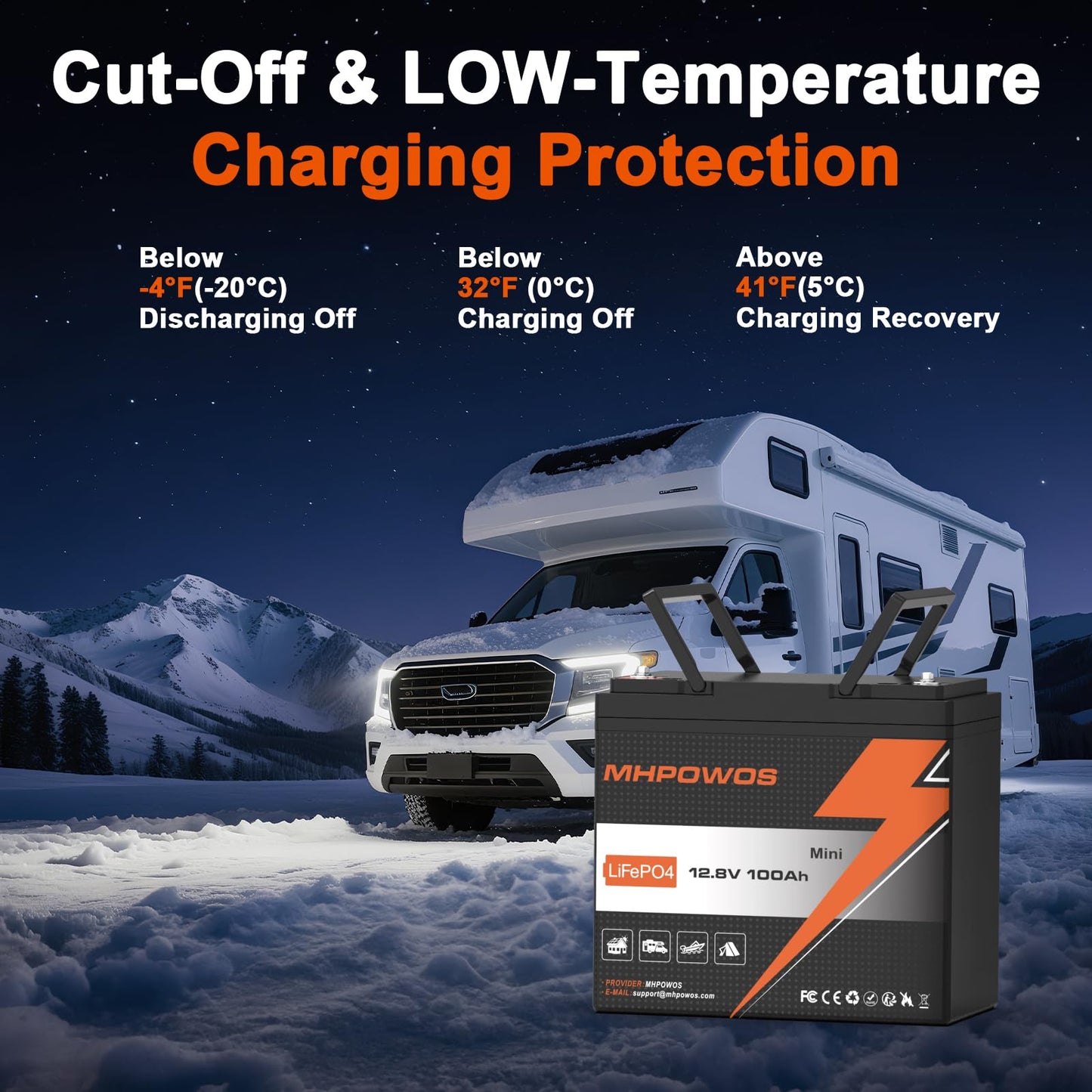 12V 100Ah Lifepo4 Trolling Motors Battery, Group 24 Bluetooth Lithium Battery, 15000 Deep Cycle, 100A Bms Low Temperature Protec