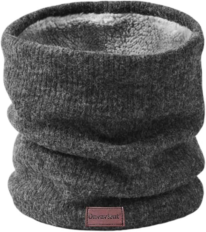Winter Scarf Neck Warmer Gaiter Face for Men Women Warm Fleece Ski