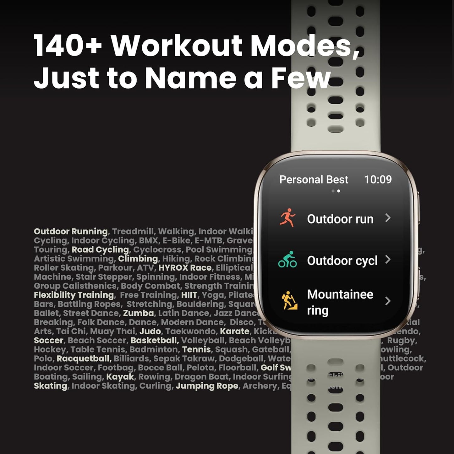 Amazfit Bip 6 Smart Watch 46Mm, 14 Day Battery, 1.97 Amoled Display, Gps & Free Maps, Ai, Bluetooth Call & Text, Health, Fitness