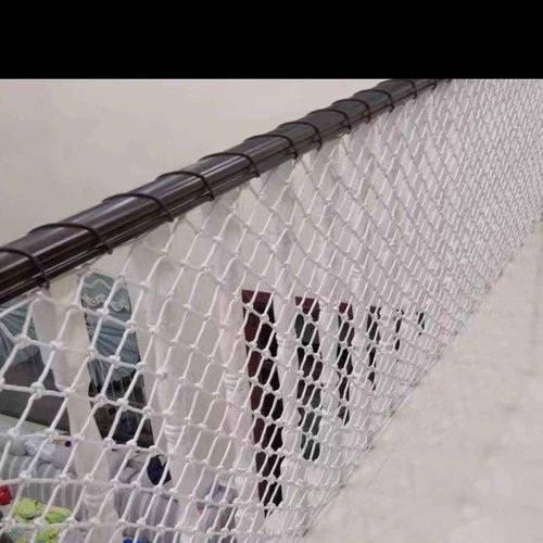 Boat Safety Lifeline Netting,Safety Guardrail Netting,Safe Banister Railing Netting,Nylon Net.Keeping Kids, Crew, Pets and Equipment Safely on Deck.Keeping Everyone Secure. (Length-46 Feet)