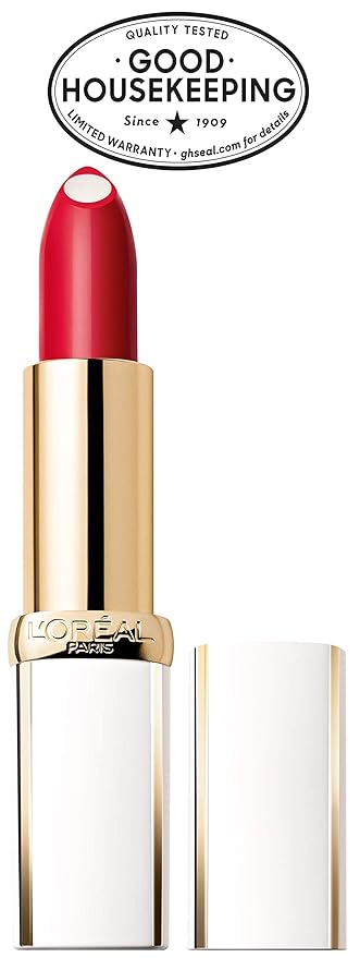 L’Oréal Paris Age Perfect Luminous Hydrating Lipstick, Flaming Carmin, 0.13 Ounce
