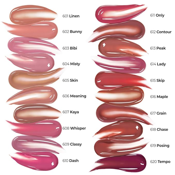 Laka Maxi Glayer Tint 3.8g/0.13oz., Glass Layer of Gloss, Ultra Glow & Vivid Layerable Pigments, High Shine Lip Oil, K-Beauty (#607 Kaya)