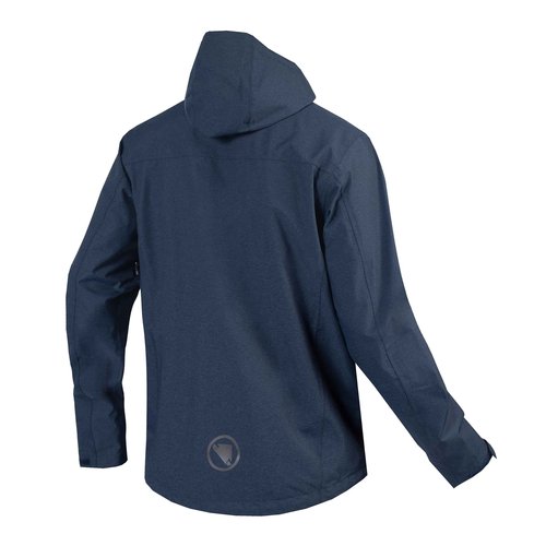 Endura Mens Hummvee Mountain Cycling Jacket Waterproof Hooded - Ink Blue, Medium