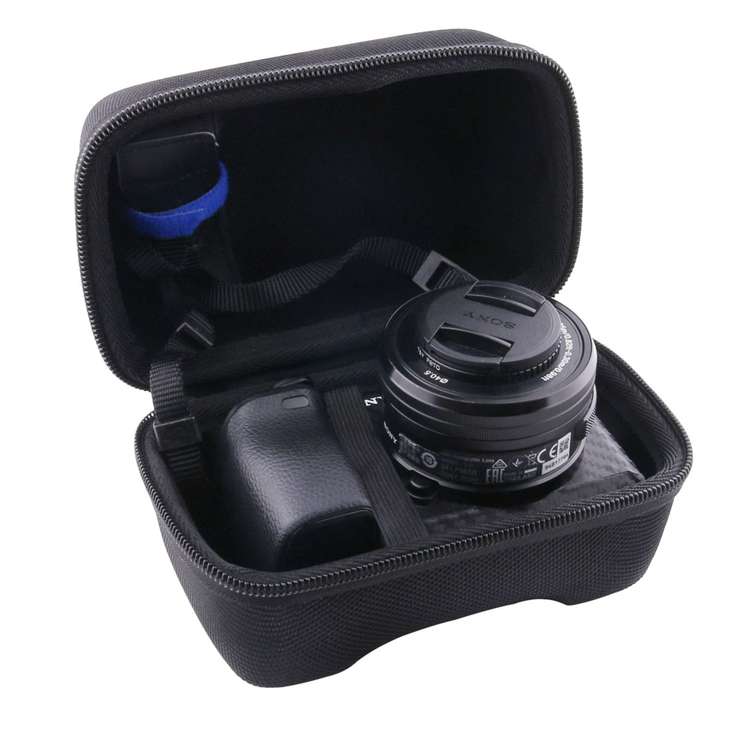 WERJIA Hard Carrying Case Compatible with Sony Alpha a6700/a6000/a6400/a6600/a6100/a5100 Fit 16-50mm Lens Camera case-New