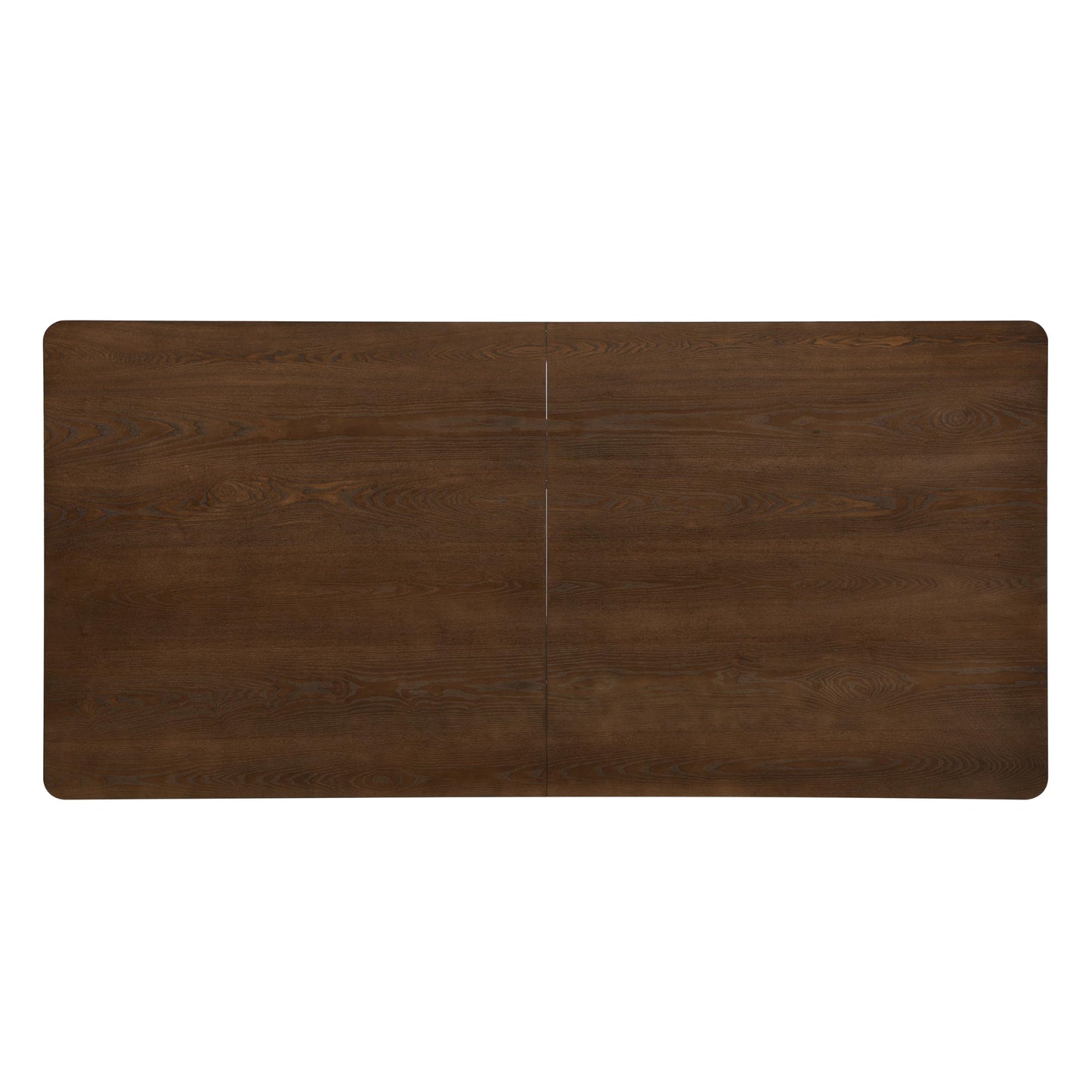 Christopher Knight Home Scout 84 Inch Dining Table for 6 People, Modern Kitchen Table with Pillar Legs, Wooden Rectangular Spacious Dinner Furniture for Dining Room, Home Office, Walnut