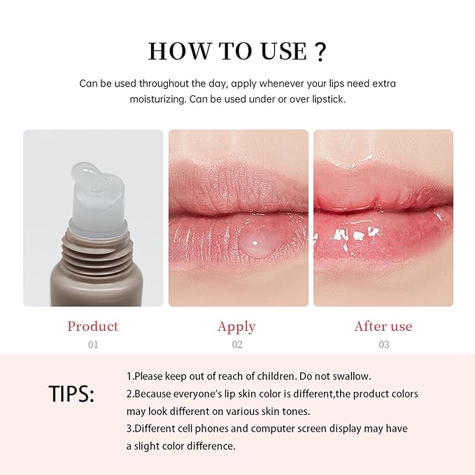 Summer Special Lip Butter Balm, Hydrating, Nourishing & Softening Lip Care with Natural Oils & Fruit Extracts, Long-Lasting Moisture, Non-Sticky Shine, Soften Dry Lips Lip Care (#4 Cake (glitter)