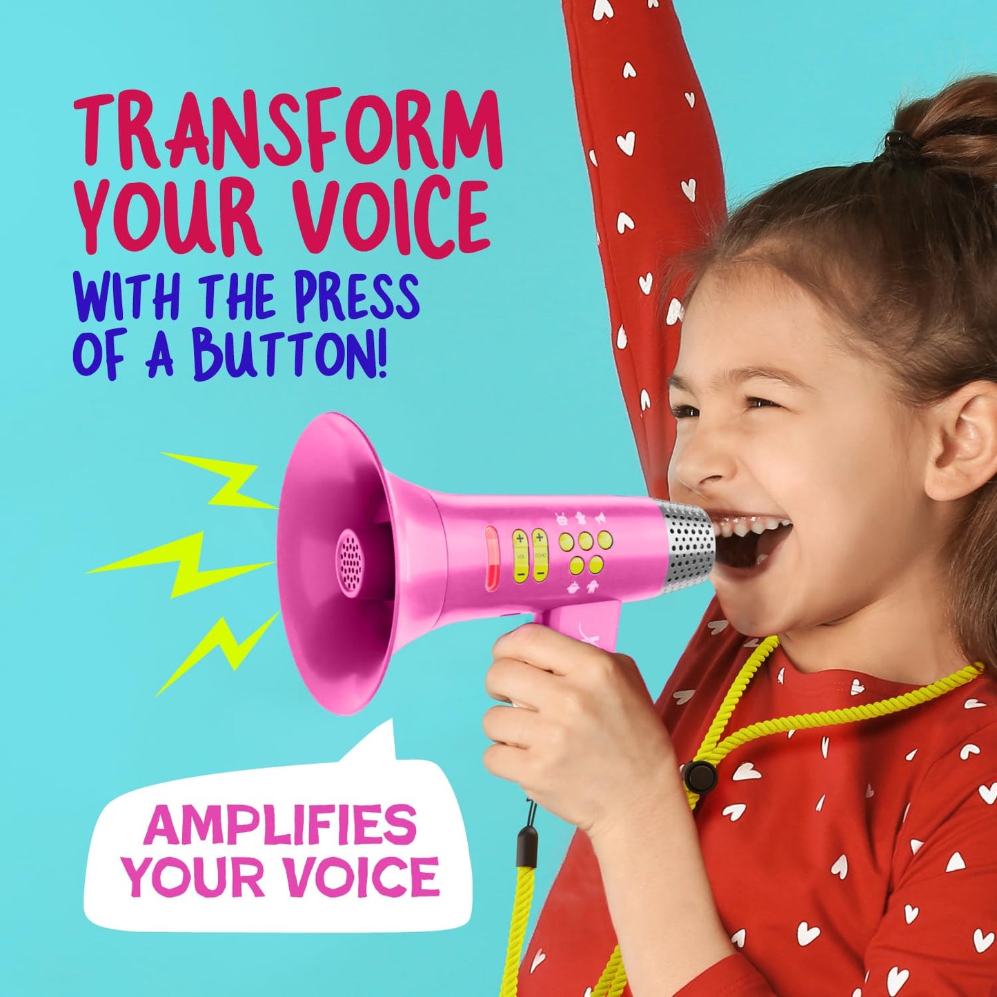 Mini Explorer Voice Changer for Girls - Kids Gifts for Kids Ages 3 4 5 6 7 8 Year Old Girl Birthday Gifts - Gifts for 4 Year Old Girl - Toddler Toys - Gift Ideas - Toys for Age 4-5 5-7 6-8 Years