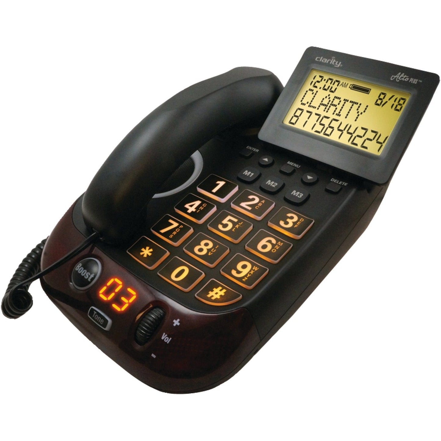 Clarity 54505.001 Altoplus Amplified Corded Phone With Caller Id