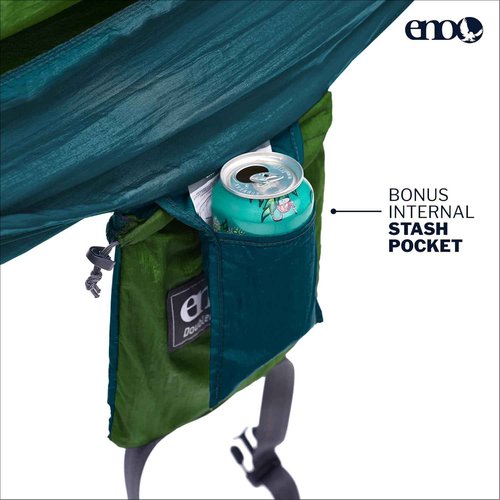 ENO DoubleNest Hammock - Marine/Cedar