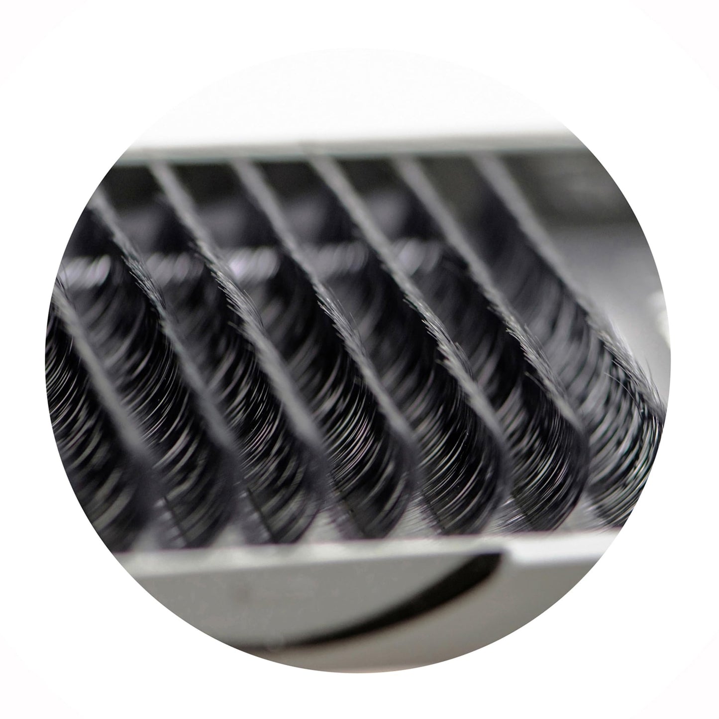 EMILYSTORES Lash Extensions 0.07mm Thickness J Curl Length 10mm Natural Looking Easy Fan Eye Lashes For Eyelash Extensions(0.07,