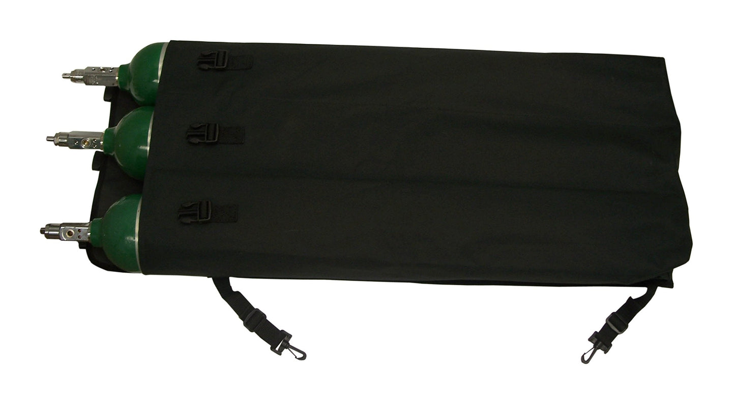 CarMate Cylinder Carrier - Holds 3 D or E Oxygen cylinders