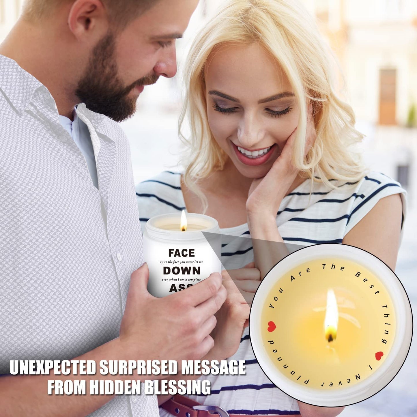 Romantic Gifts for Wife from Husband,Sexy Gift for Her Girlfriend,Couple, Birthday Gifts for Her,Him,Funny Anniversary Wedding Gift for Women,Christmas Candle for Wife,Valentines Day for Her Candle