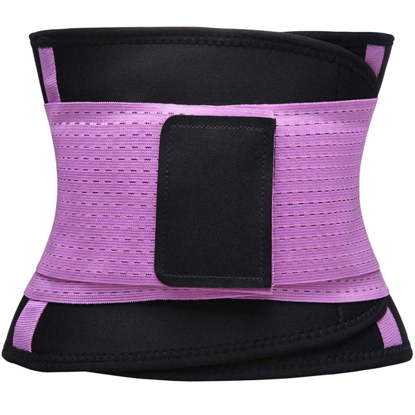 VENUZOR Waist Trainer Belt for Women - Waist Cincher Trimmer - Slimming Body Shaper Belt - Sport Girdle Belt (UP Graded)(Purple,Large)