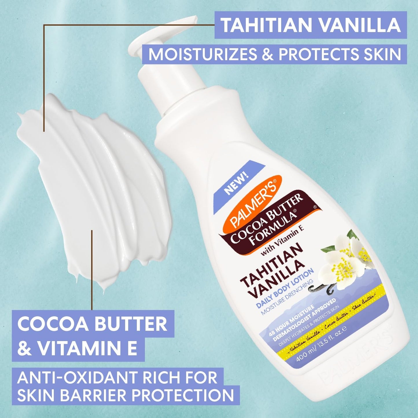 Palmer's Cocoa Butter Tahitian Vanilla Body Lotion 13.5 oz.