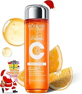 5X Vitamin C Toner HONLINK Facial Care Toners,Gift for Her, Hyaluronic Acid Hydrating Facial Treatment for Even Skin Tone,...