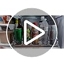 AMLLLC Drink Dispenser for Fridge,Automatic Pusher Glide Soda Can Dispenser for Refrigerator and Adjustable Width - Storag...