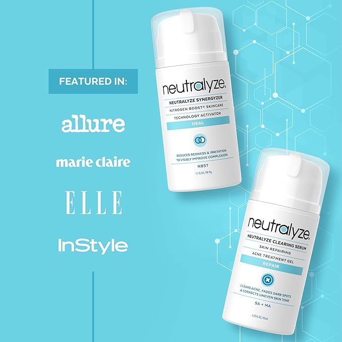 Neutralyze Moderate To Severe Acne Treatment Kit 2.0 (Clearing Serum & Synergyzer)