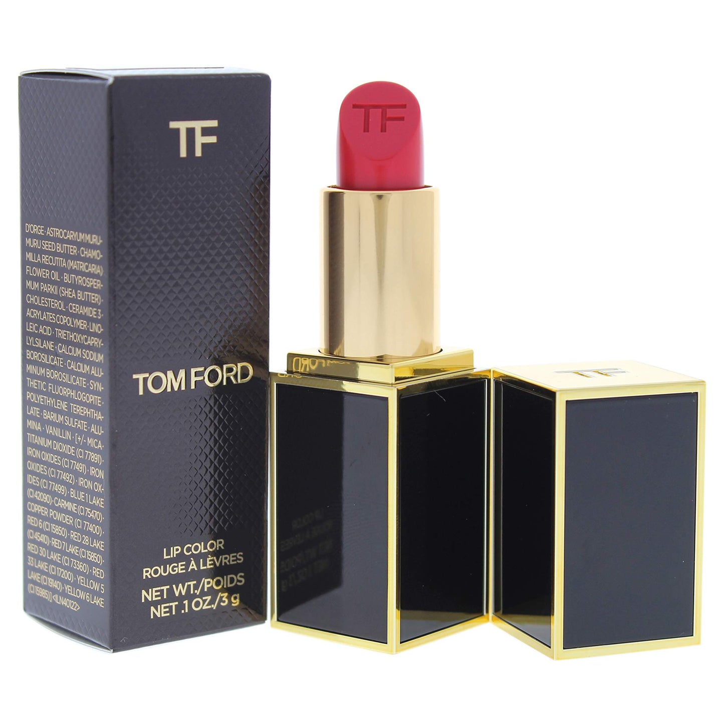 Tom Ford Lip Color - 73 Vermillionaire for Women - 0.1 Oz Lipstick, 0.1 Ounce (TFT0T3730)