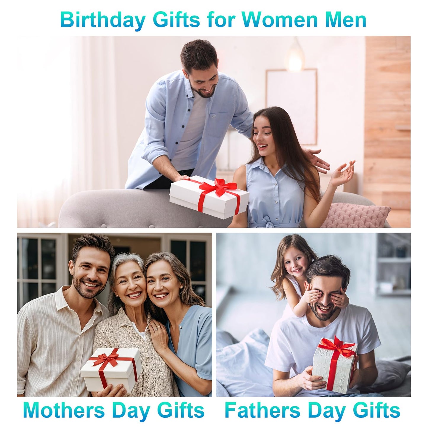 Eye Massager with Heat – Birthday Gift for Women Men Mom Dad Her Him, Smart Mask Massage with Music Care for Eye Strain Relief, Improve Sleep, Relax at Home, Indoors, Outdoors, Travel, Christmas