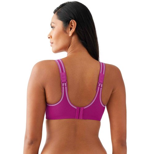 Wacoal Women's Simone Sport Unlined Full Coverage Underwire Sports Bra, 855170