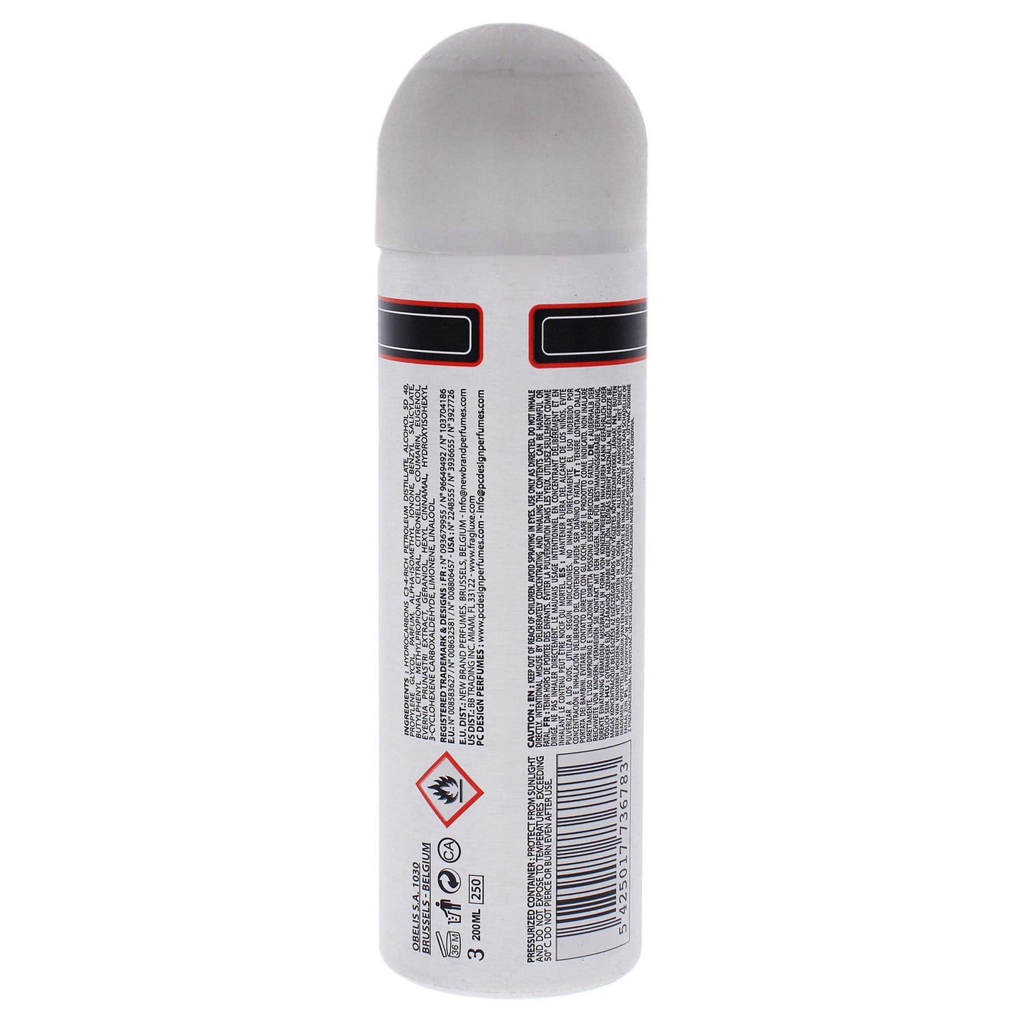 Cuba Black for Men - 6.6 oz Body Spray