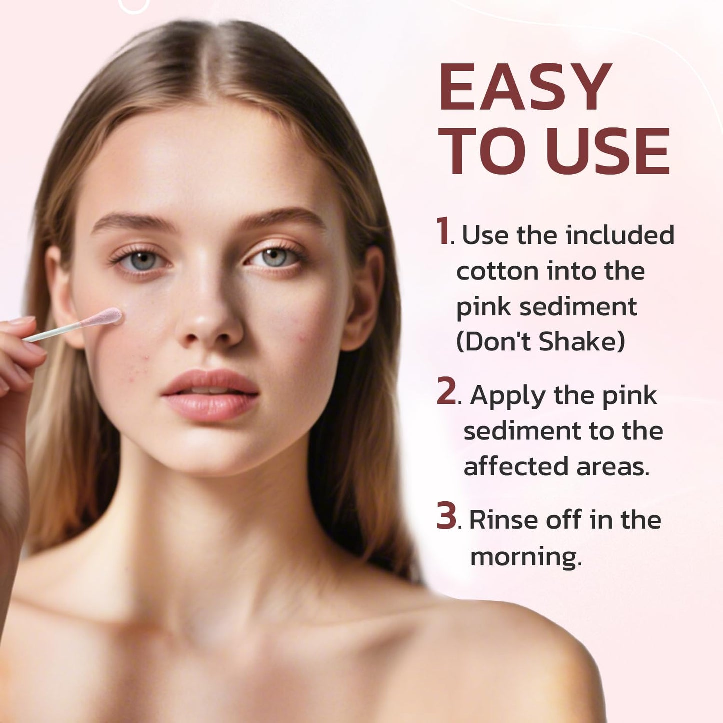 Effective Acne Treatment for Face - Acne Drying lotion - Removes Acne and Redness - Eliminating Zits - Pimple Drying Lotion 1 Fl