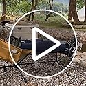 YWHWXB Portable Folding Chair Ottoman Outdoor Recliner Lazy Retractable Footrest Leg Rest Camping Moon Chair Kit for Hikin...