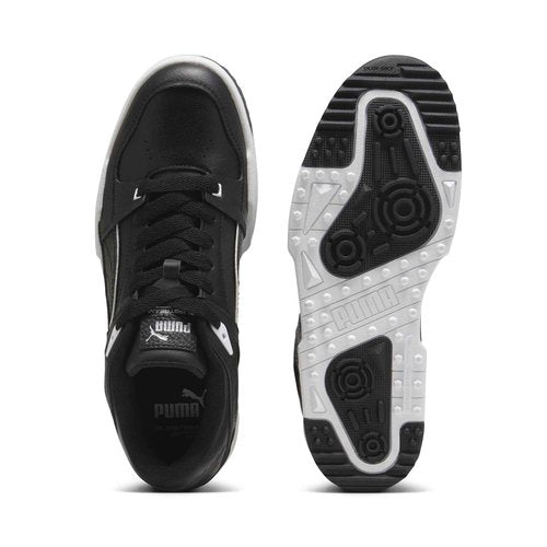 pumagolf Slipstream G Golf Shoe, Puma Black-Puma White, 7.5