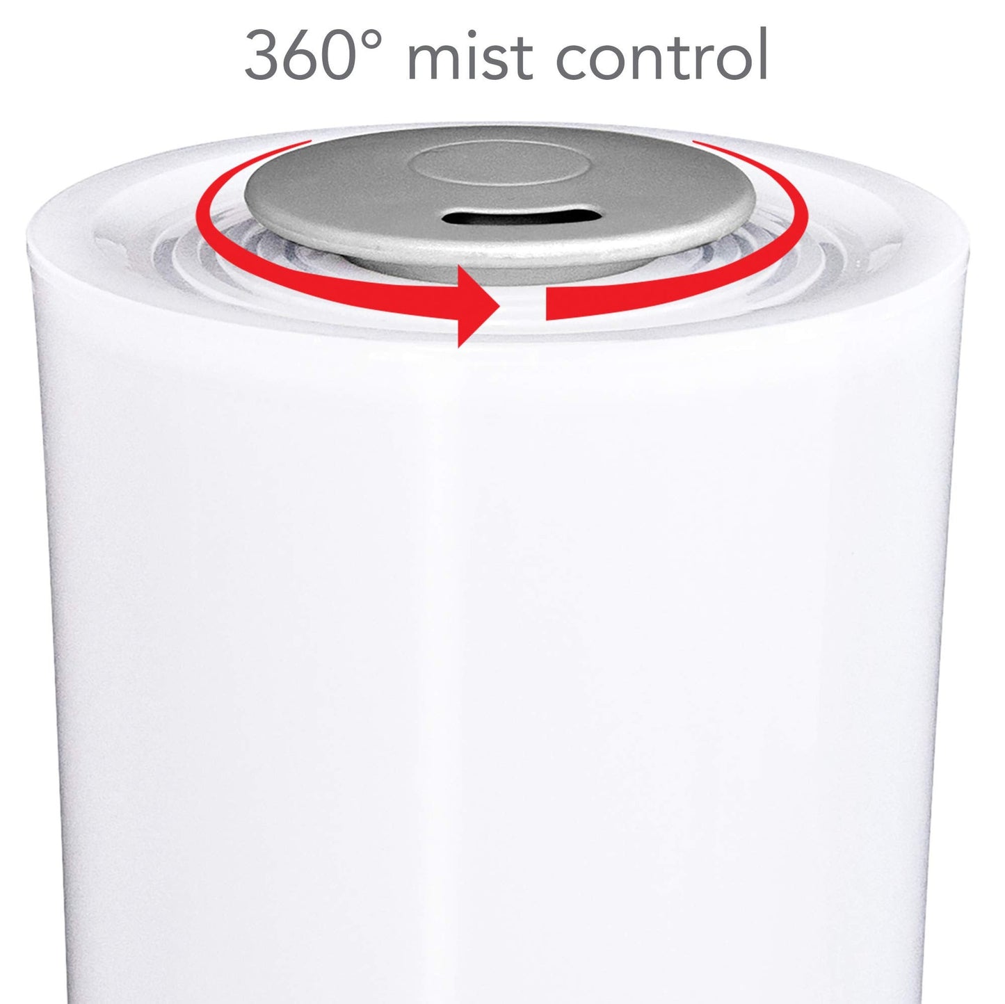 The First Years American Red Cross Baby Glow Ultrasonic Humidifier, White
