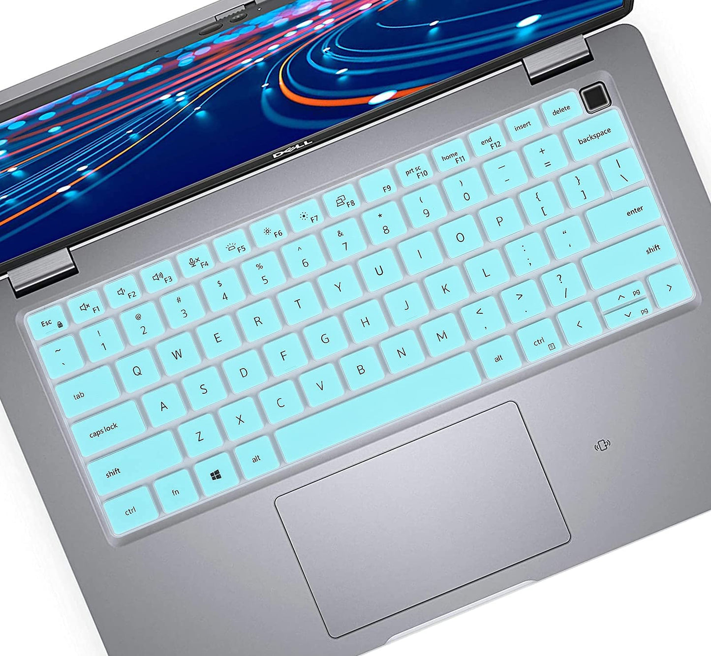 Keyboard Cover Skin for 14 Dell Latitude 5420 5430 5431 5440 5450 7420 7430 7440 7450 7410 3450 3440, Latitude 7520 15.6, 15.6 Dell Latitude 9000 9420 9430 9510 9520 Keyboard Protective Skin -Mint -Like New