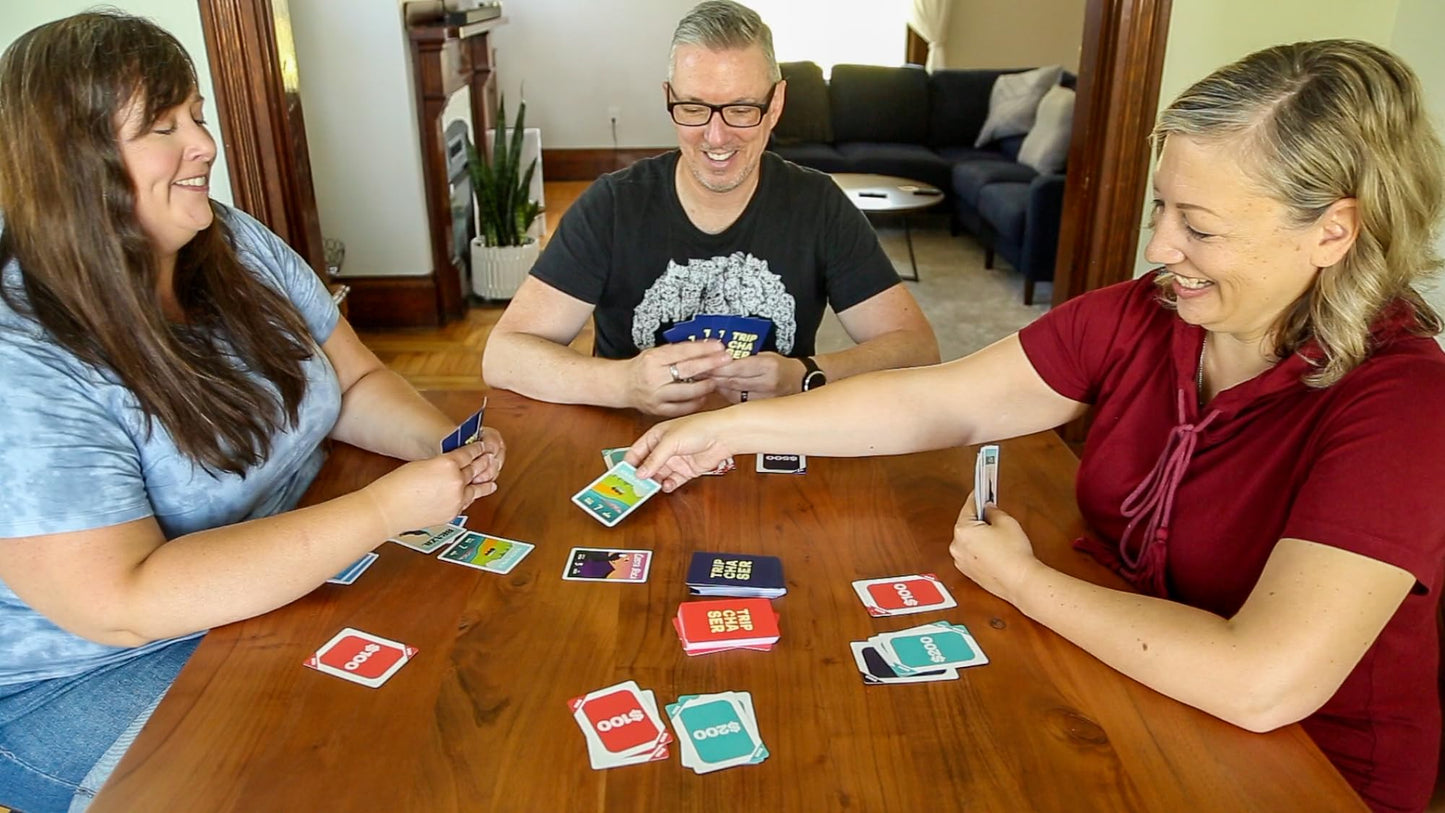 Trip Chaser A Strategic Card Game About Travel - First Edition - Fun for Game Night - 2 to 6 Players - Ages 10 and Up