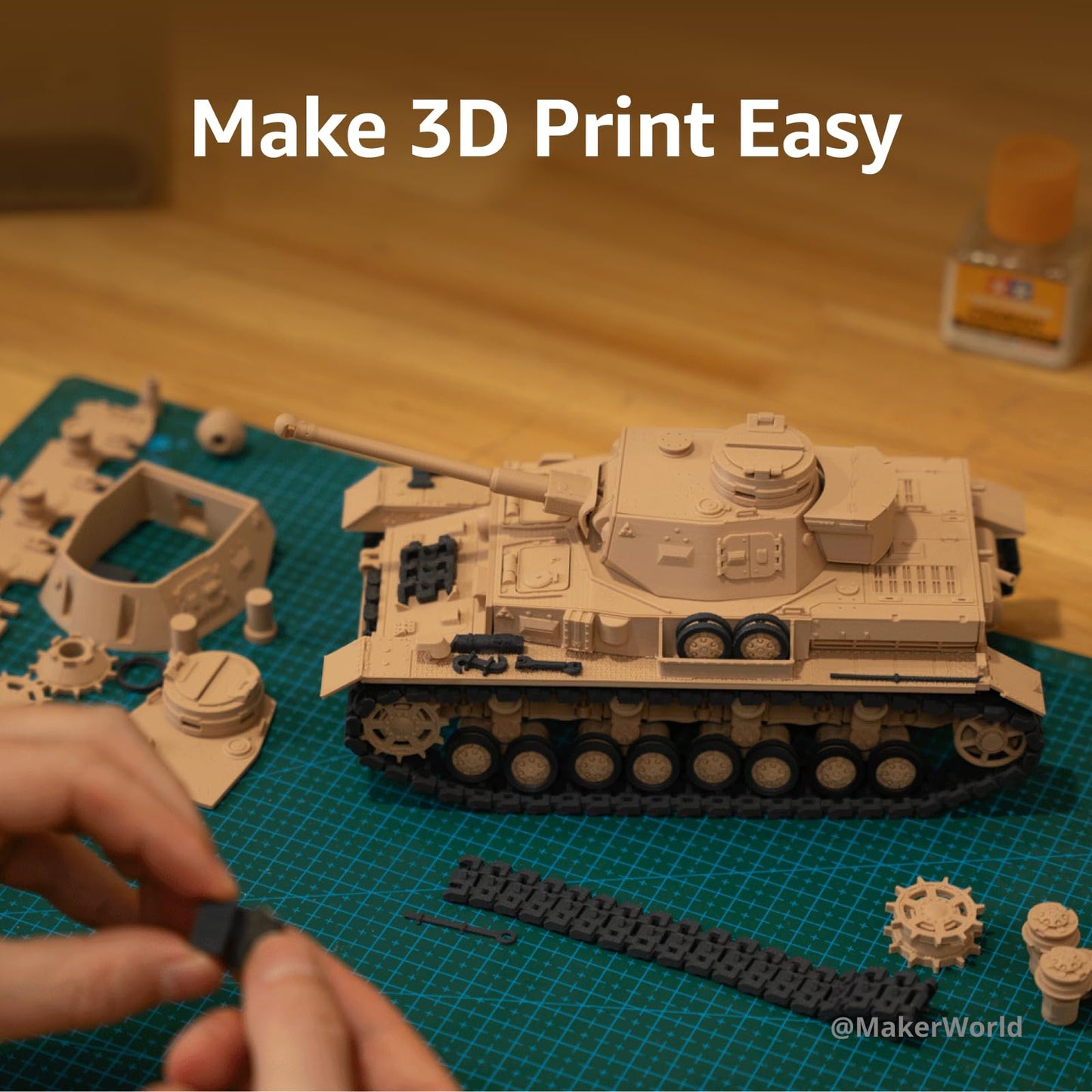 Bambu Lab A1 Mini 3D Printer, Support Multi-Color 3D Printing, Set Up in 20 Mins, High Speed & Precision, Full-Auto Calibration & Active Flow Rate Compensation, ≤48 dB Quiet FDM 3D Printers