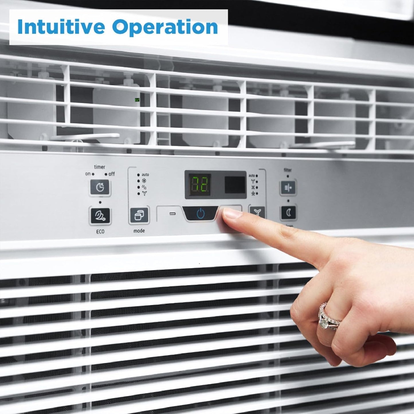 Midea 12,000 Btu Easycool Window Air Conditioner, Dehumidifier And Fan - Cool, Circulate And Dehumidify Up To 550 Sq. Ft., Reusa