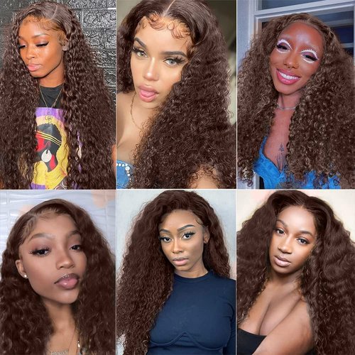 Condescension Human Hair Bundles 16 18 20 Inch Color 4 Jerry Curly Wave Human Hair Bundles Unprocessed Brazilian Virgin Hair for Black Women