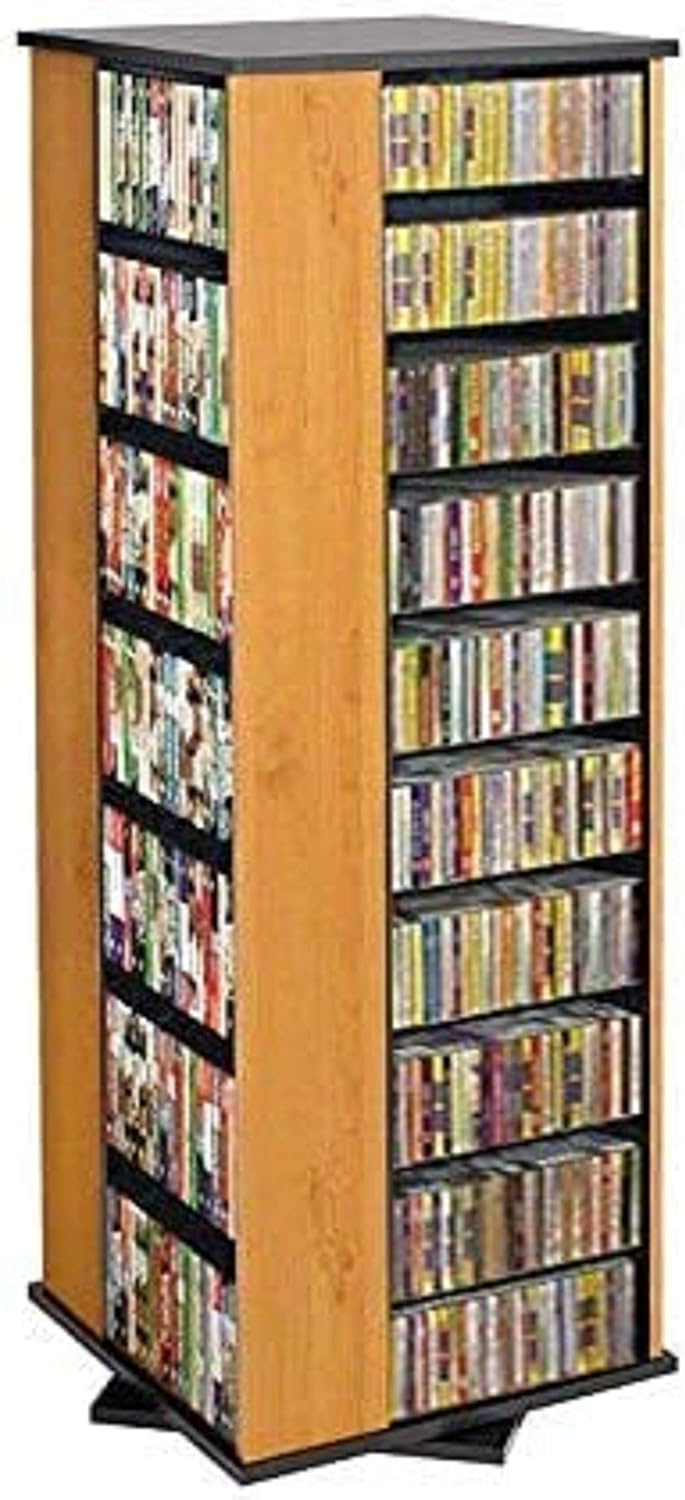 Venture Horizon Revolving Media Tower 1000 - Oak/Black