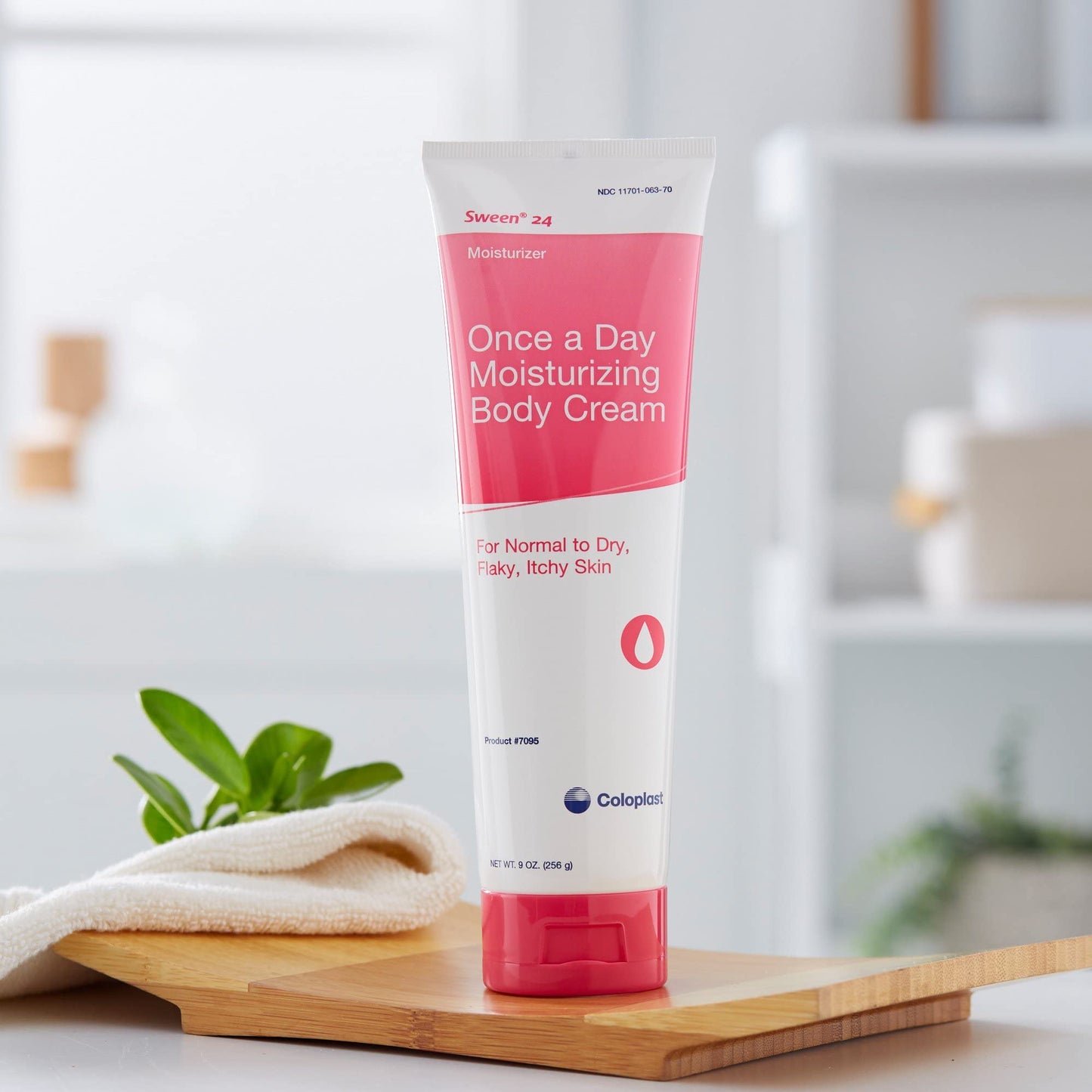 Sween 24 Unscented Hand and Body Moisturizer Cream 9 oz. Tube 7095 1 Ct