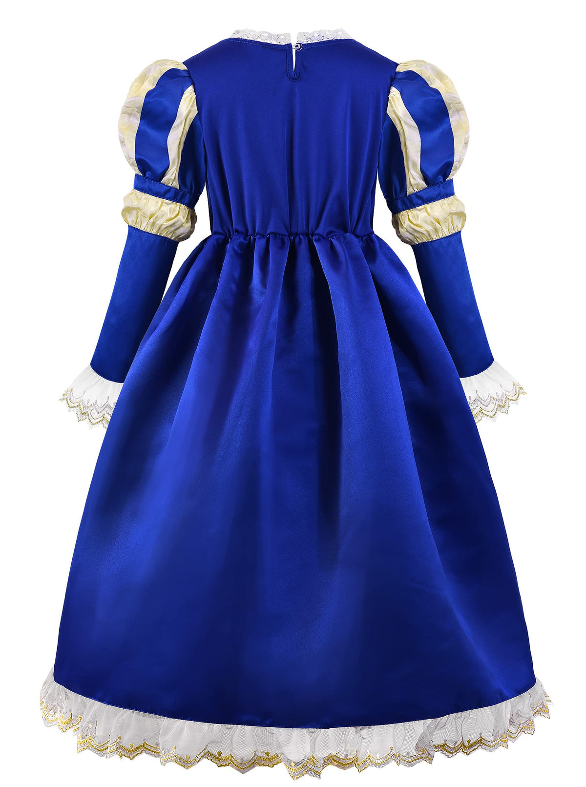 ReliBeauty Medieval Costume Girls Renaissance Princess Queen Costume for Girls Dress up 110