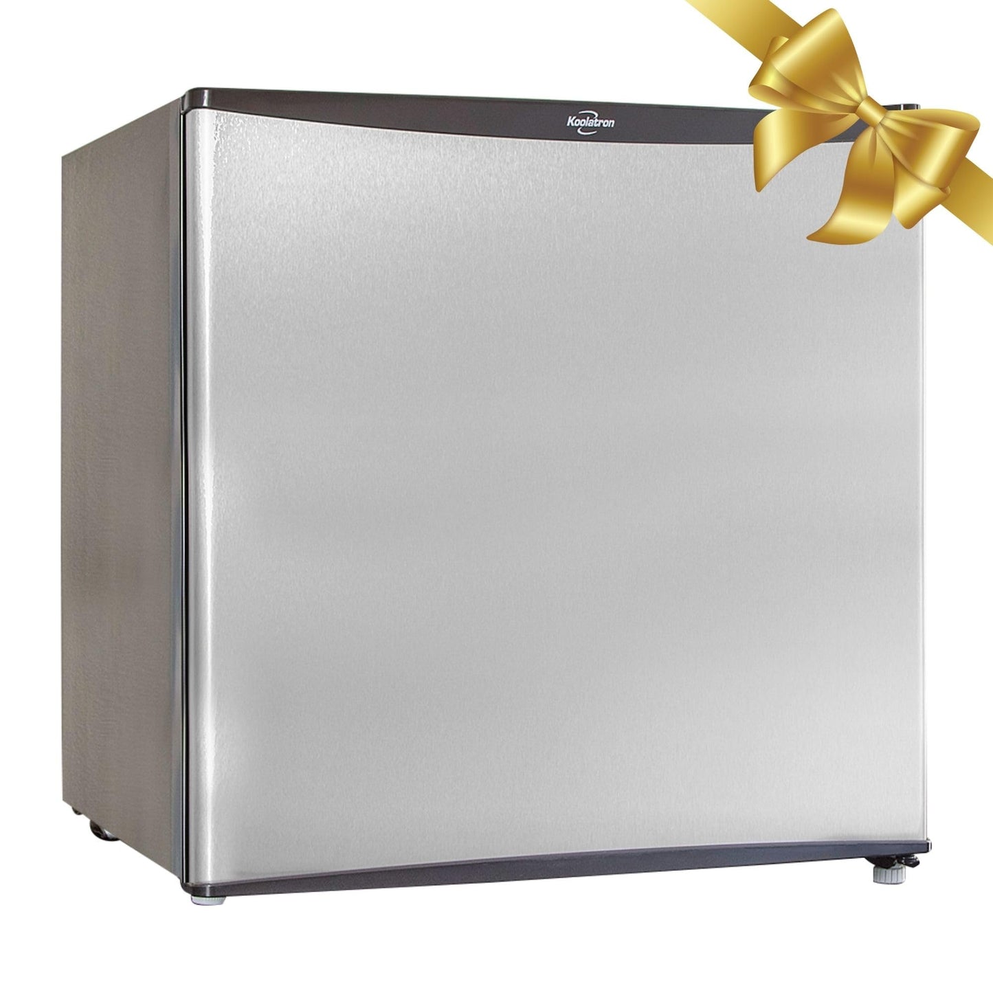 Koolatron Refrigerator - Mini Fridge With Freezer For Kitchen, Bedroom, Office, Dorms, Cool Storage For Wine, Beverages, Compact Free Standing, 1.6 Cubic Feet Capacity, White