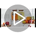 ShoreHao 2 Pack1Gallon Glass Drink Dispensers with Stand&Bamboo Lids&Fruit Infuser,304 Stainless Steel Leak-Proof Spigot,B...