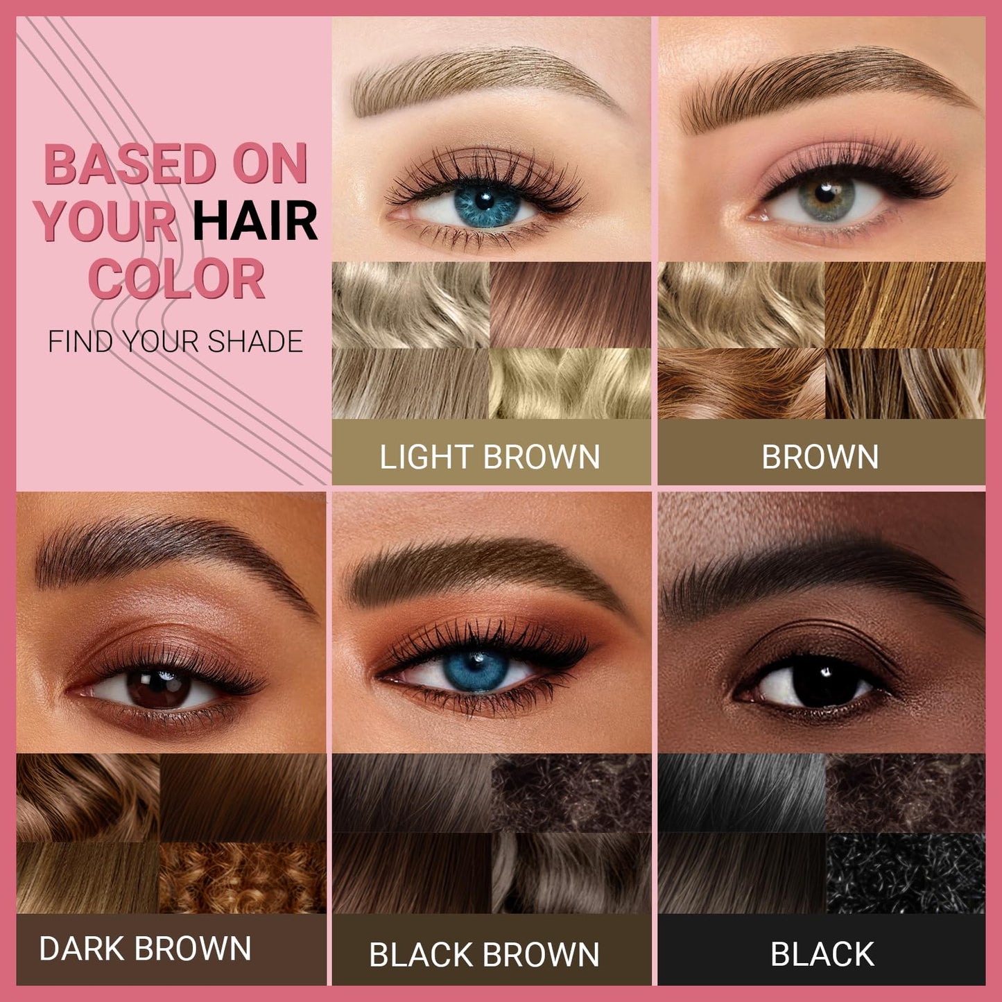 Vevivia Beauty Eyebrow Pen - Microblading eyebrow pencil with Micro-Fork Tip & Precision Tip for Natural Brows, Eyebrow Pencils